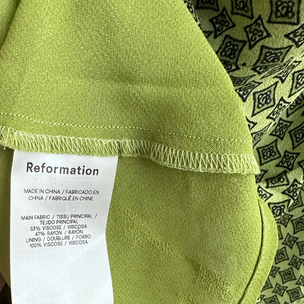 Reformation Joana Dress in Piccolo | S - Picture 5 of 9